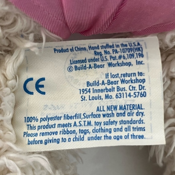 Vintage Build A Bear Lamb - Picture 4 of 4